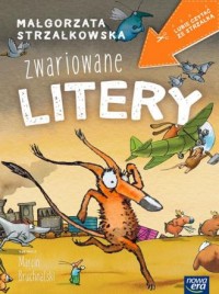 Zwariowane litery - okładka książki