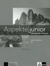 Aspekte junior B2 Lehrerhandbuch - okładka podręcznika