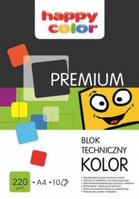 Blok techniczny kolor A4 10K Premium - zdjęcie produktu
