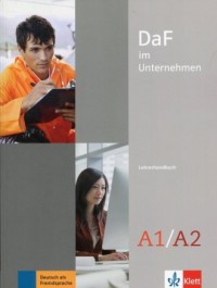 DaF im Unternehmen A1-A2 Lehrerhandbuch - okładka podręcznika
