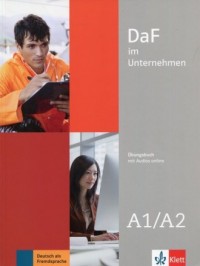 DaF im Unternehmen A1-A2 Ubungsbuch - okładka podręcznika