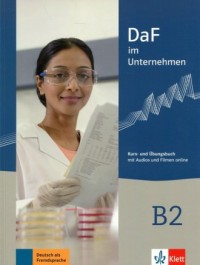 DaF im Unternehmen B2 Kurs- und - okładka podręcznika