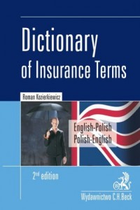 Dictionary of Insurance Terms Angielsko-polski - okładka książki