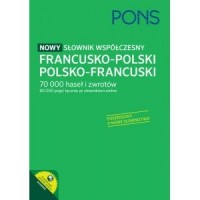 Nowy słownik współczesny francusko-polski - okładka książki
