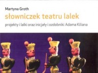 Słowniczek teatru lalek - okładka książki