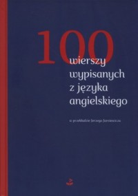 100 wierszy wypisanych z języka - okładka książki