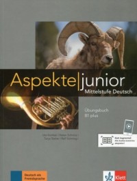 Aspekte junior B1+ Ubungsbuch mit - okładka podręcznika