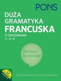 Duża gramatyka francuska z ćw. - okładka podręcznika