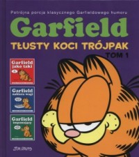 Garfield Tłusty koci trójpak. Tom - okładka książki