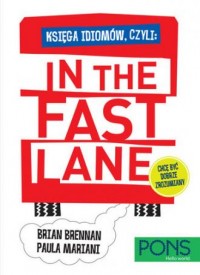 In the fast lane. Księga idiomów - okładka podręcznika