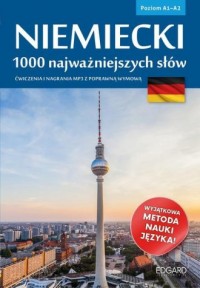 Niemiecki 1000 najważniejszych - okładka podręcznika