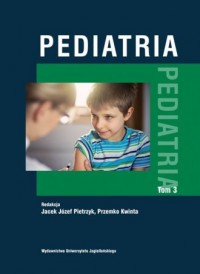 Pediatria. Tom 3 - okładka książki
