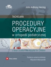 Procedury operacyjne w ortopedii - okładka książki