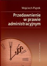 Przedawnienie w prawie administracyjnym - okładka książki