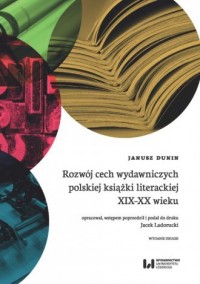 Rozwój cech wydawniczych polskiej - okładka książki