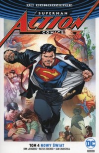 Superman Action Comics. Tom 4. - okładka książki