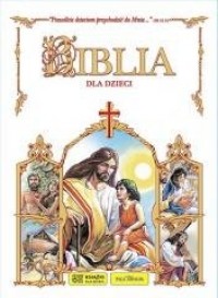 Biblia dla dzieci (biała) - okładka książki