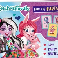 Enchantimals. Baw się kartami - okładka książki