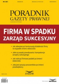 Poradnik Gazety Prawnej. Firma - okładka książki