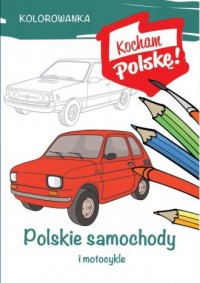 Kolorowanka. Polskie samochody - okładka książki