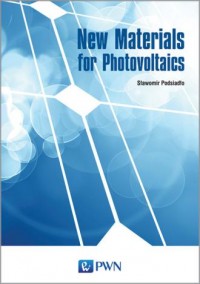 New materials for photovoltaics - okładka książki