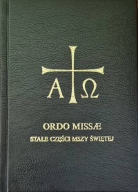 Ordo Missae - stałe części mszy - okładka książki