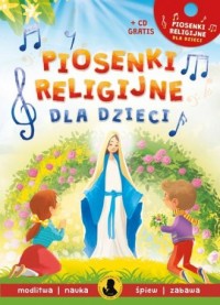 Piosenki religijne dla dzieci - okładka książki