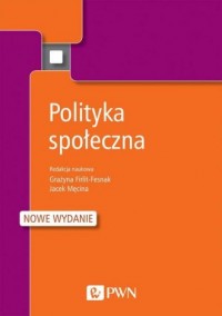 Polityka społeczna - okładka książki