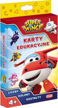 Super Wings - karty edukacyjne - okładka książki
