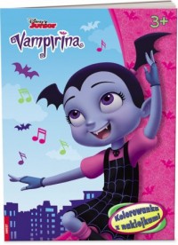 Vampirina. Kolorowanka z naklejkami - okładka książki