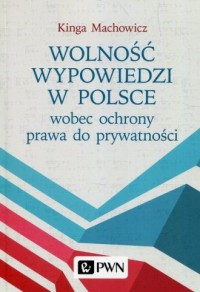 Wolność wypowiedzi w Polsce wobec - okładka książki