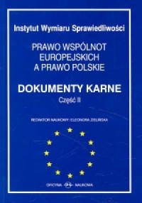 Prawo wspólnot europejskich a prawo - okładka książki