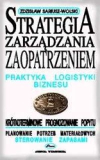 Strategia zarządzania zaopatrzeniem. - okładka książki