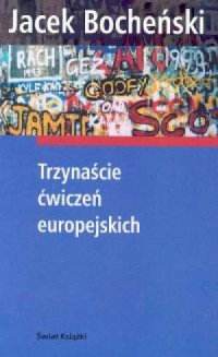 Trzynaście ćwiczeń europejskich - okładka książki