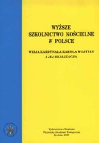 Wyższe szkolnictwo kościelne w - okładka książki