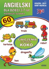 Angielski dla dzieci 3-7 lat. Zeszyt - okładka podręcznika