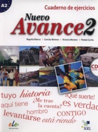 Nuevo Avance 2 Cuaderno de ejercicios - okładka podręcznika