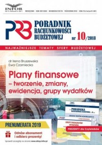 Poradnik Rachunkowości Budżetowej - okładka książki