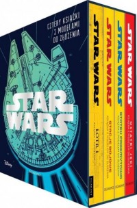 Star Wars. Cztery książki z modelami - okładka książki