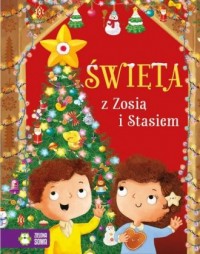 Święta z Zosią i Stasiem - okładka książki