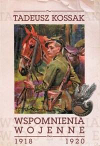 Wspomnienia wojenne 1918-1920 - okładka książki