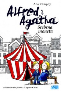 Alfred i Agatha. Srebrna moneta - okładka książki