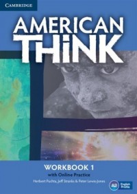 American Think 1 Workbook with - okładka podręcznika