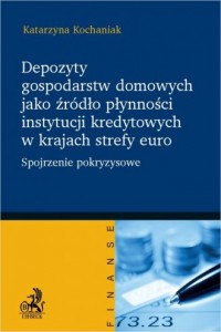 Depozyty gospodarstw domowych jako - okładka książki