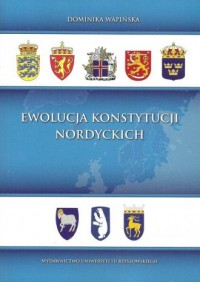 Ewolucja konstytucji nordyckich - okładka książki