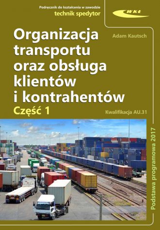 Organizacja transportu oraz obsługa - okładka podręcznika
