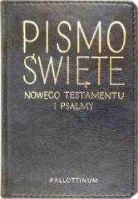 Pismo Święte NT i psalmy - ekoporawa - okładka książki