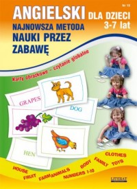 Angielski dla dzieci 3-7 lat Zeszyt - okładka podręcznika