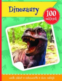 Dinozaury. Książeczka z plakatem - okładka książki