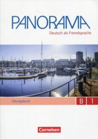 Panorama B1 Ubungsbuch+DaF + CD - okładka podręcznika